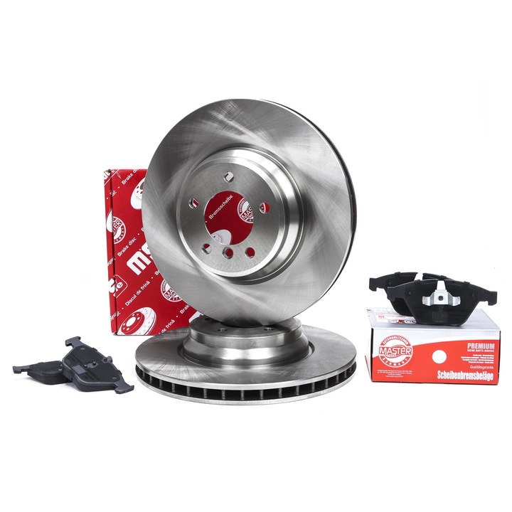 Master-Sport féktárcsa és fékbetét készlet BMW 3 (E90, E91, E92, E93), X1 (E84) modellekhez, szellőztetett, 348mm