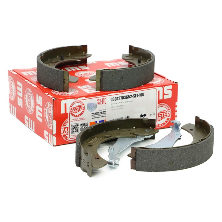 Fékbetét készlet Master Sport Germany, Toyota Avensis/Combi/Liftback (_T22_), 36x228mm, 4 db