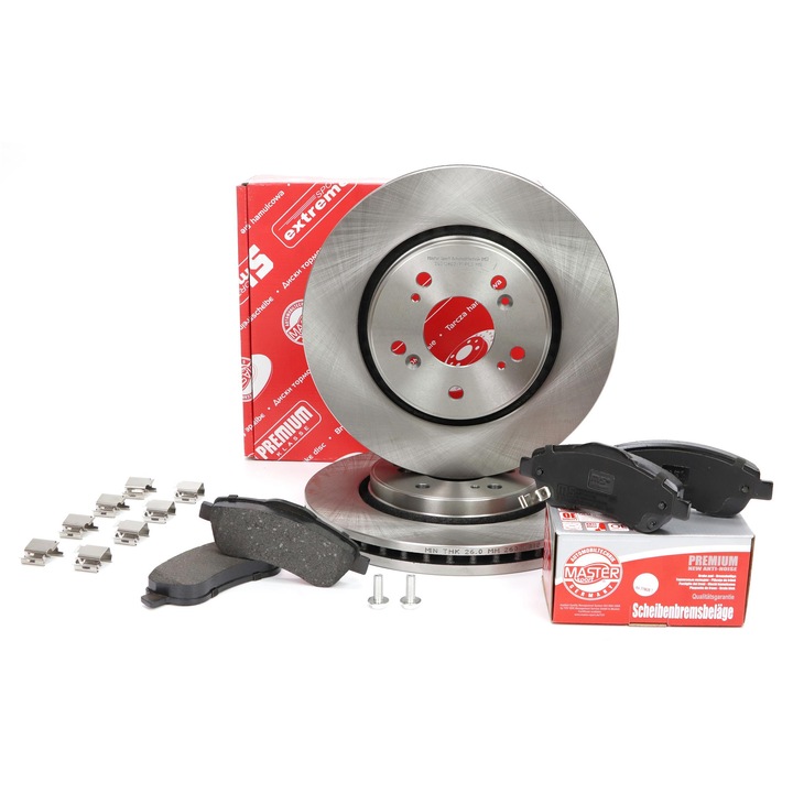 Master Sport Germany féktárcsa és fékbetét szett, Honda CR-V III (RE_)/CR-V IV (RM_), szellőztetett, 293x60.5mm, 5 lyuk