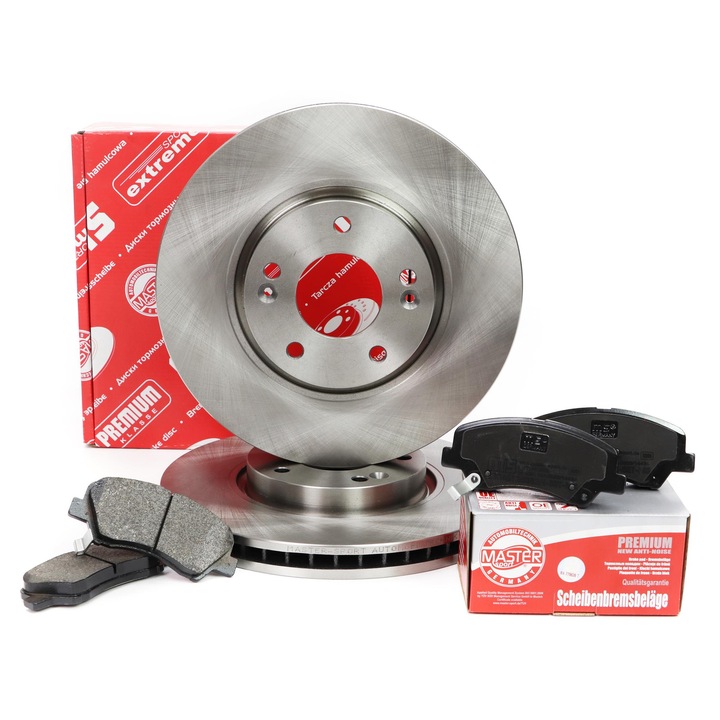 Fékbetét és féktárcsa készlet, Master Sport Germany, Hyundai ix35 és Kia Sportage III modellekhez