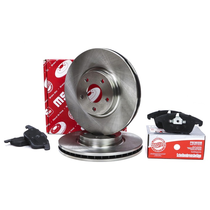 Féktárcsa és fékbetét készlet, Master Sport Germany, Ford Mondeo IV Turnier/VAN/SEDAN (BA7) típushoz, szellőztetett, 300x28mm