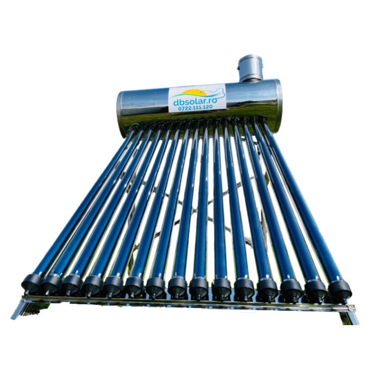 Panou Solar INOX NEpresurizat dbsolar 150 – 180 L Apa Calda cu Vas Flotor 5l