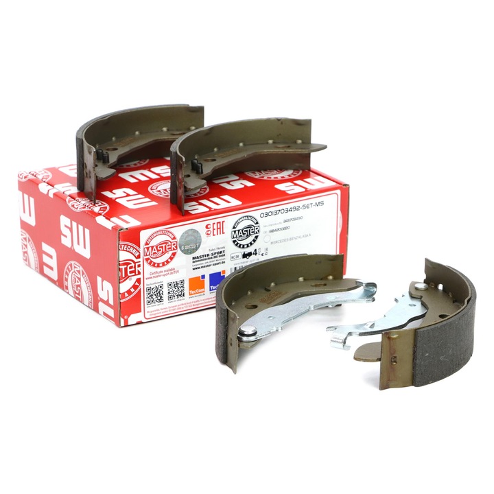 Fékbetét készlet, Master Sport Germany, Mercedes-Benz A osztály (W168) számára