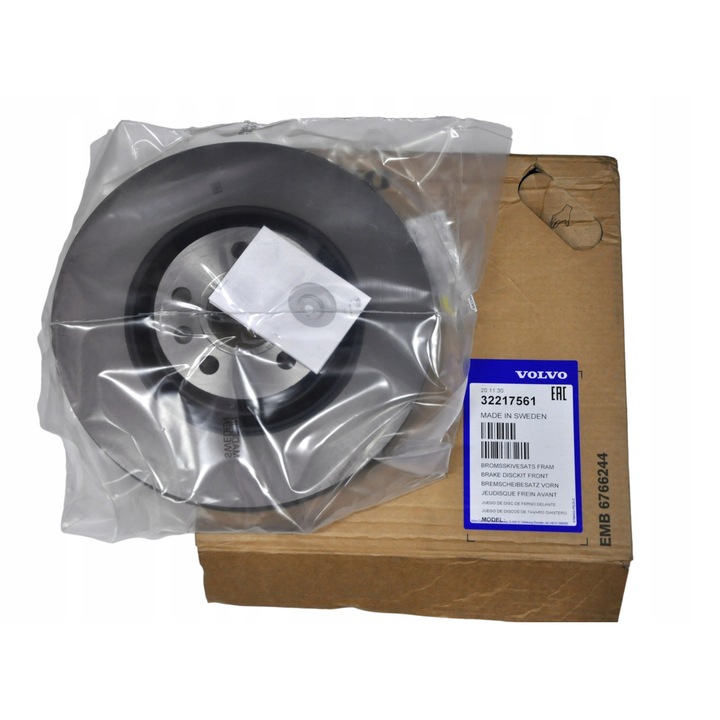 Discuri de frana fata originale Volvo 17", set 2 bucati, pentru S90, V90, XC60, S60, V60