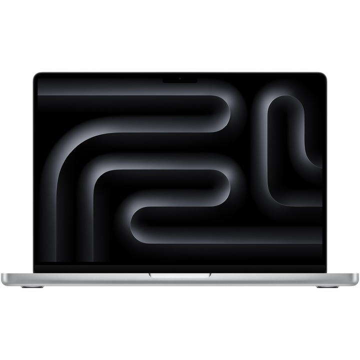 Лаптоп Apple MacBook Pro 14", Apple M5, 10-ядрен процесор и 10-ядрен графичен процесор, 16GB RAM, 512GB SSD, Международна клавиатура, Ръководство на румънски, Silver