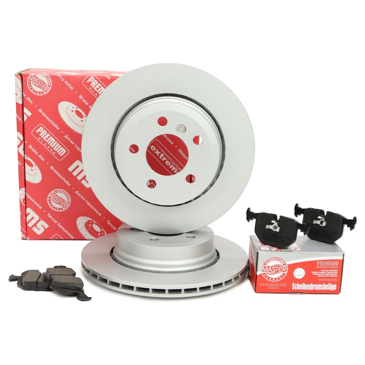 Master-Sport féktárcsa és fékbetét készlet BMW X3 (E83) típushoz, szellőztetett, 320x59,2mm, 5 lyuk, hátsó