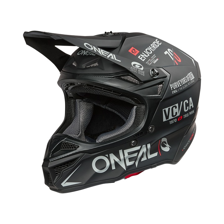 Casca motocross 5SERIES POLYACRYLITE BRAND BLACK/GRAY, XL