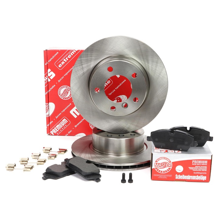 Master-Sport féktárcsa és betét szett, szellőztetett, 292mm, BMW 1 (E81, E87, E82, E88) típushoz