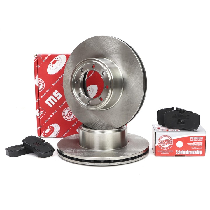 Комплект дискове и накладки Master-Sport за IVECO DAILY IV, V, VI, вентилирани, 294мм