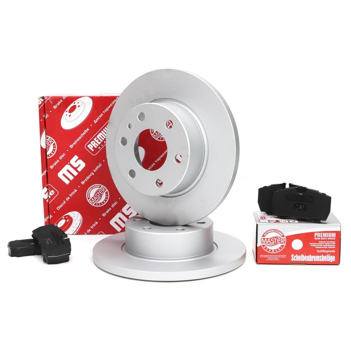 Комплект дискове и накладки Master-Sport за IVECO DAILY IV, V, VI, 296мм, 16мм дебелина