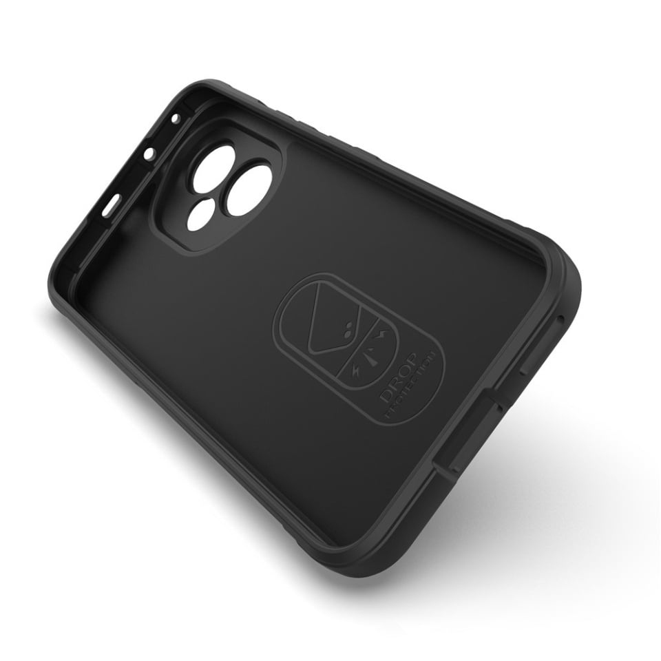 Husa pentru Honor 400, SKYDDAR INNOVATION, Magic Shield, din Silicon Mat, set cu sticker, Mov