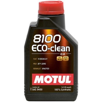 Ulei motor Motul 8100 Eco-Clean, 5W30, 1L Ulei motor Motul 8100 Eco-Clean, 5W30, 1L