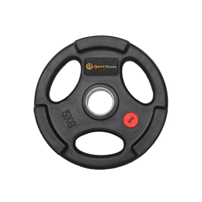 Greutate cauciucata Sportmann Deluxe 5 kg/51mm