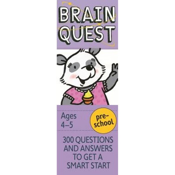 Brain Quest Preschool, Revised 4th Edition: 300 Questions and Answers to Get a Smart Start, Chris Welles Feder (Author) Brain Quest Preschool, Revised 4th Edition: 300 Questions and Answers to Get a Smart Start, Chris Welles Feder (Author)