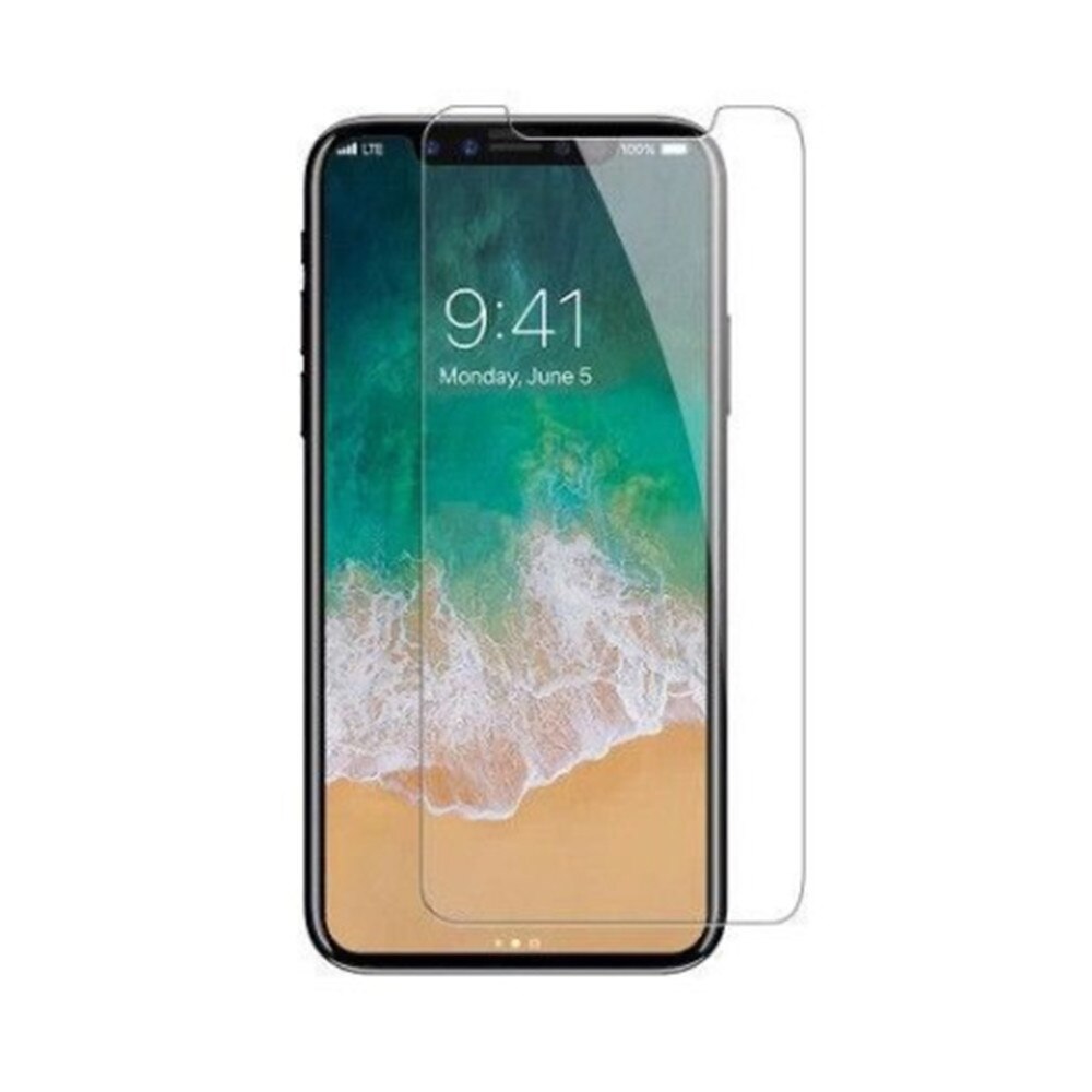 Folie ecran sticla securizata Gold Tempered Glass pentru iPhone X