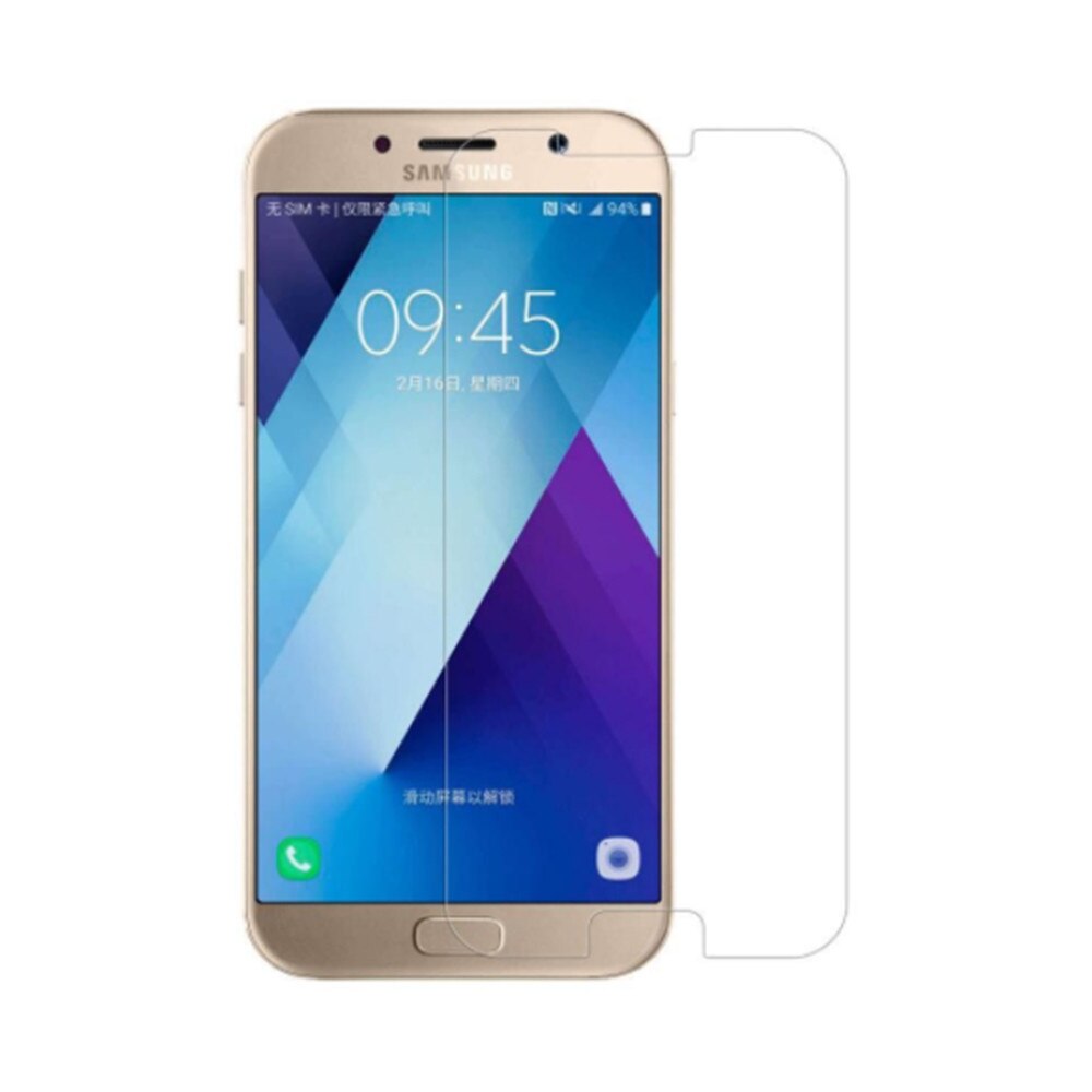 Folie ecran sticla securizata Gold Tempered Glass pentru Samsung A5 2017