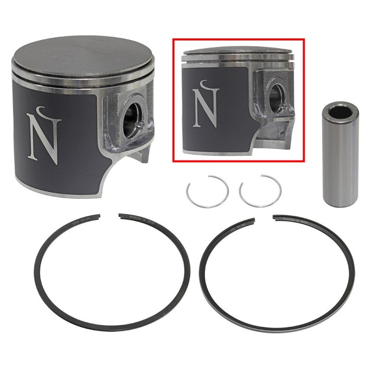 Piston, NAMURA, set, cilindru 81,50mm, compatibil cu Polaris 700/1050 '96-'04