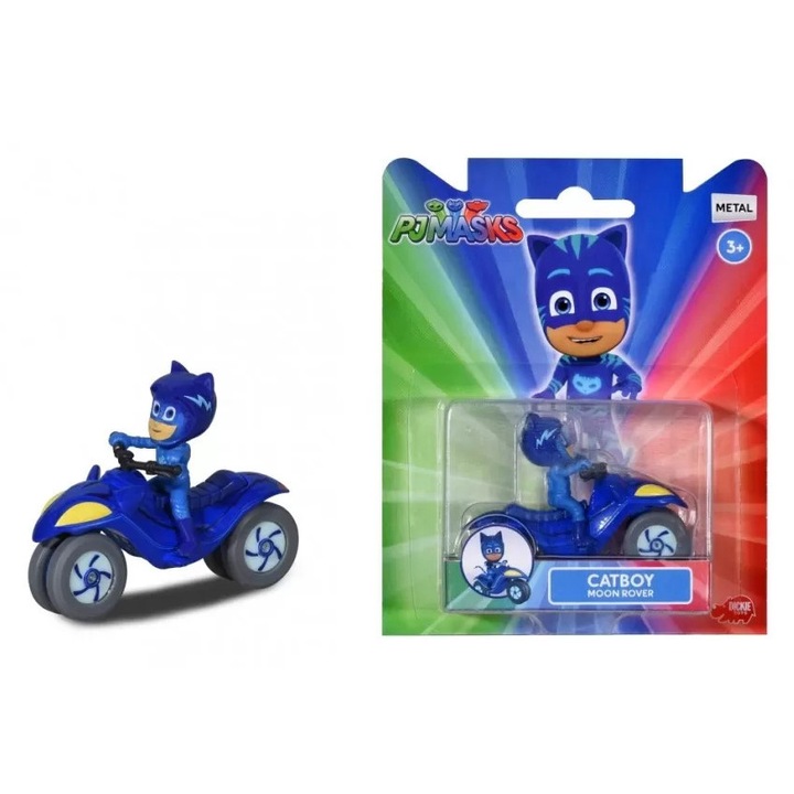 Pizsihősök holdjáró jármű macskafiú figurával