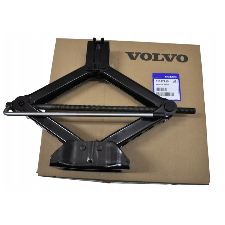 Cric auto original Volvo, 31317715 OE, pentru XC70 (2008-2016) si XC60 (2009-2017)
