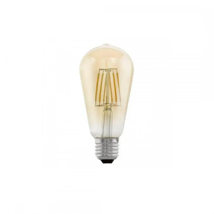 Bec LED, soclu E27, 4W, lumina calda, EdisonST64