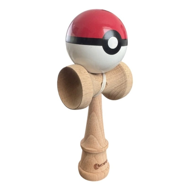 Kendama, MASHASHOP, Pokemon, rosu/alb, 18x7cm - eMAG.ro