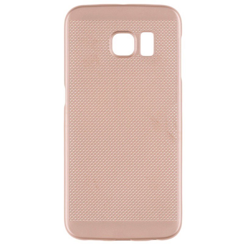 Husa spate EuroCell Air cu perforatii pentru Samsung Galaxy S7 , auriu