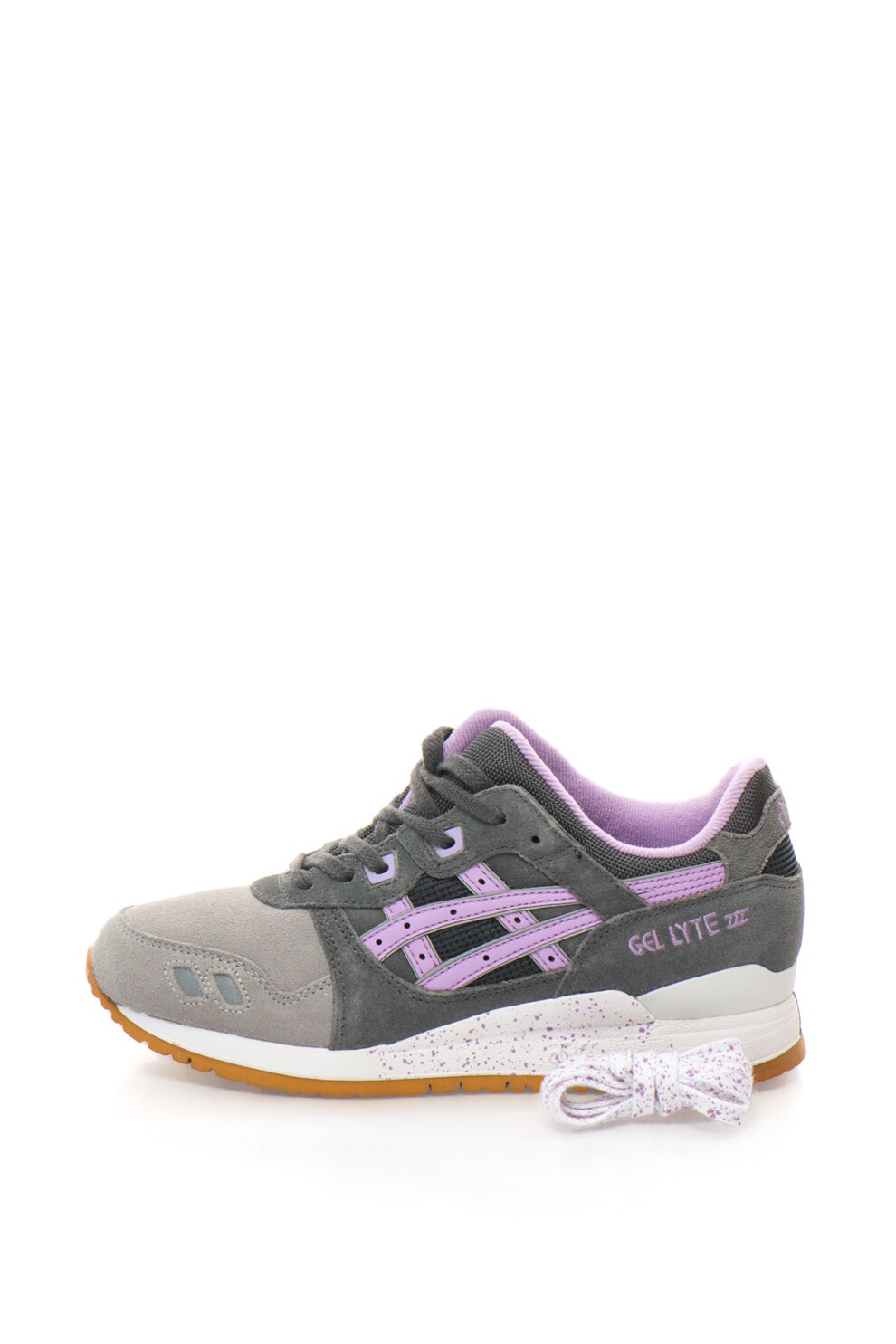 Asics, Pantofi sport de piele cu talpa cu pete decorative GEL-LYTE III