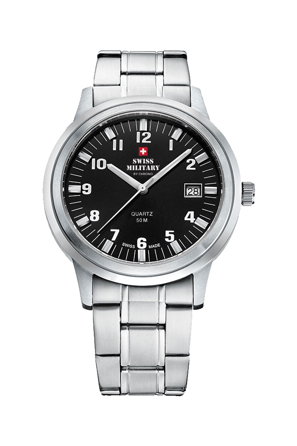 Swiss Millitary by Chrono, Ceas cu functii multiple, Argintiu
