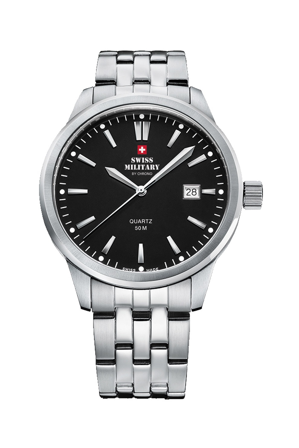 Swiss Millitary by Chrono, Ceas cu functii multiple, Argintiu