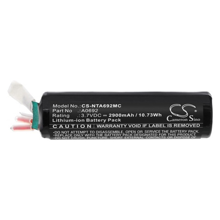 Cameron sino li-ion akkumulátor, 3.7v, 2900mAh, kompatibilis insta360 a0692 -vel