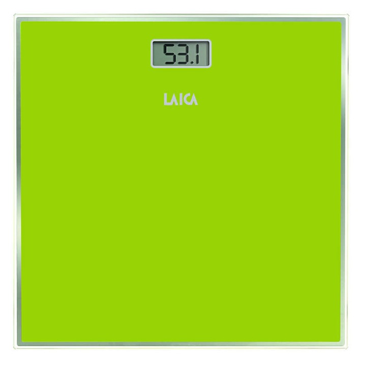 Cantar electronic Laica PS1068, Sticla, Verde