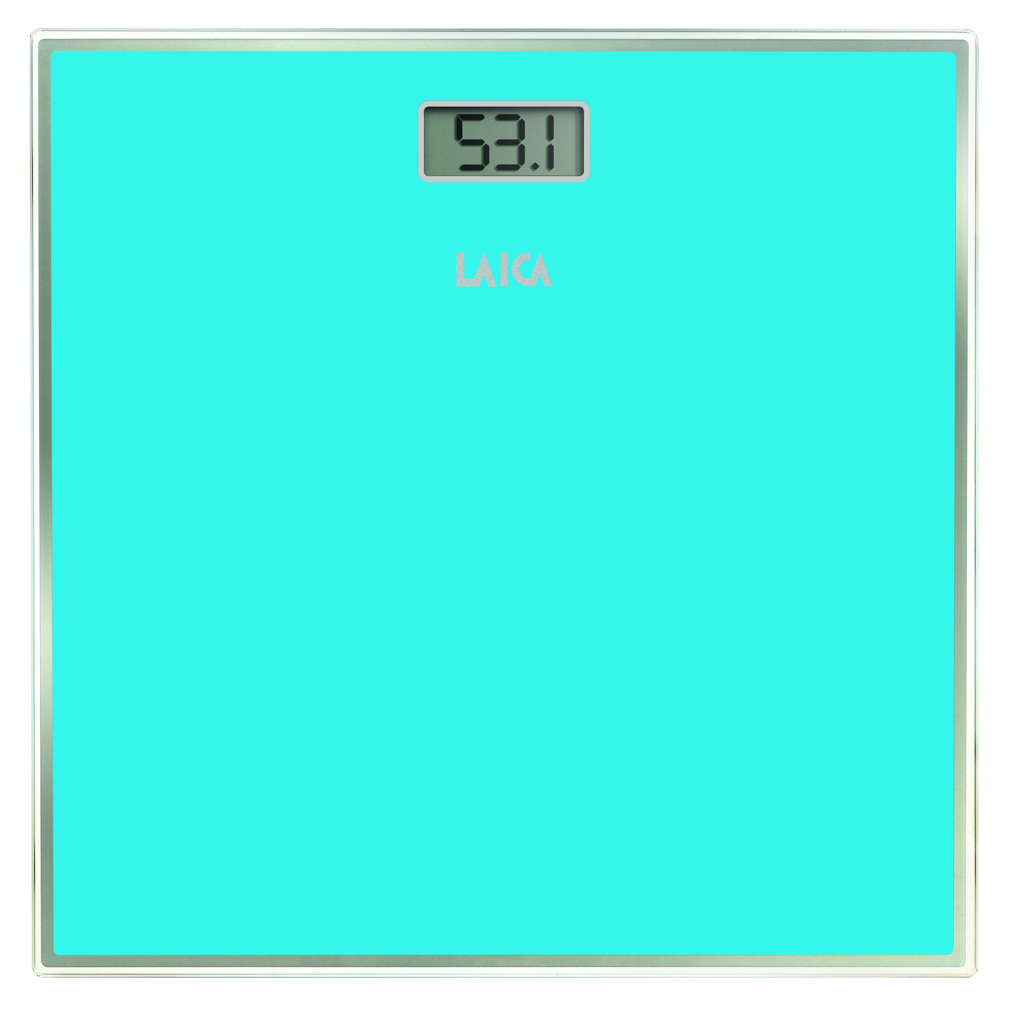 Cantar electronic Laica PS1068, Sticla, Albastru