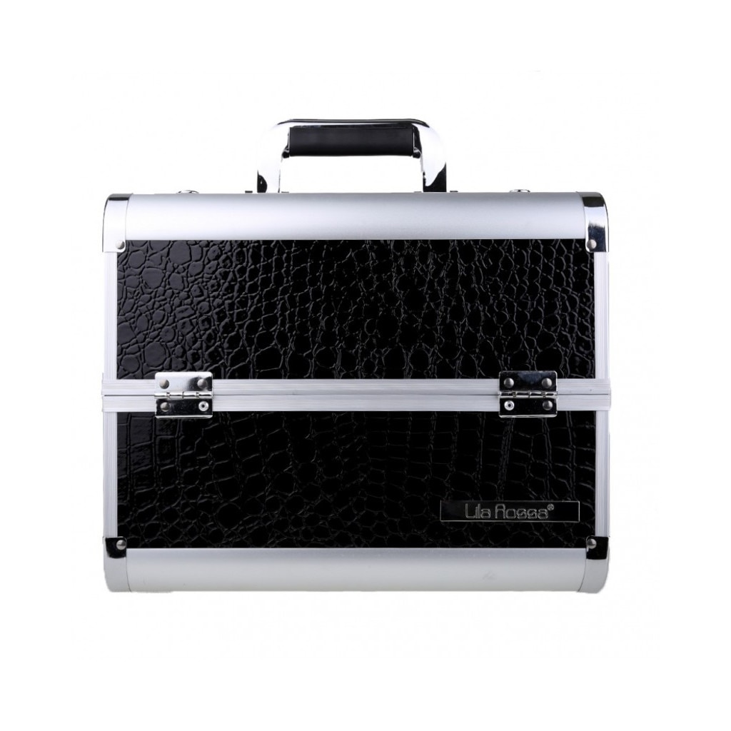 Geanta MEDIE pentru cosmetice cu organizator, Negru