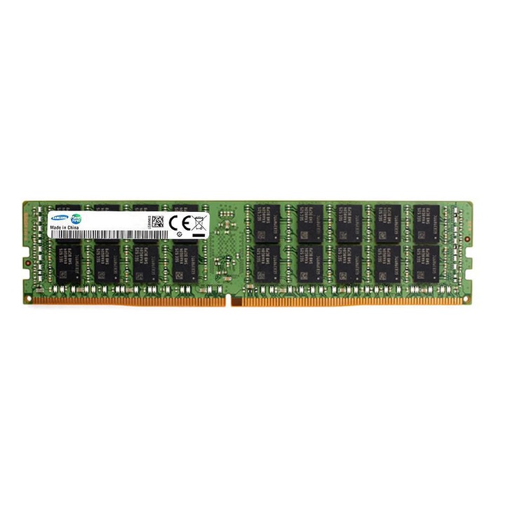 RAM memória, Samsung, 32 GB DDR4, 2666 MHz, fekete, 288-tűs DIMM