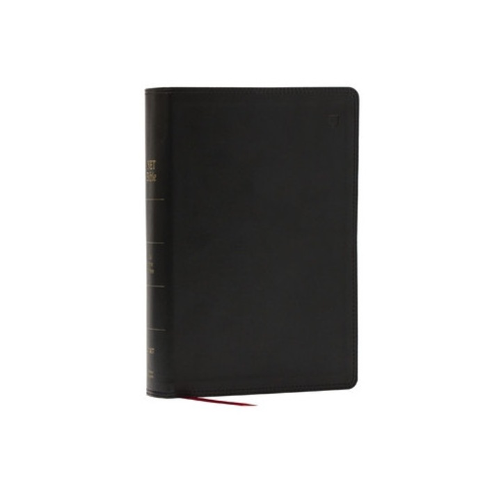 Net Bible, Full Notes Edition (net, Black Leathersoft, Comfort Print): Holy Bible -
