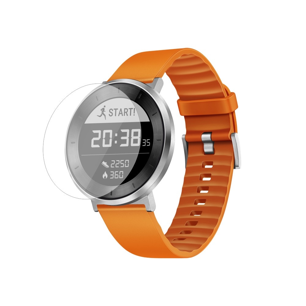 Folie Smart Protection Smartwatch Huawei Fit, doua folii fullscreen pentru ecran incluse in pachet+Smart Spray®, Smart Squeegee®, microfibra si intructiuni instalare incluse