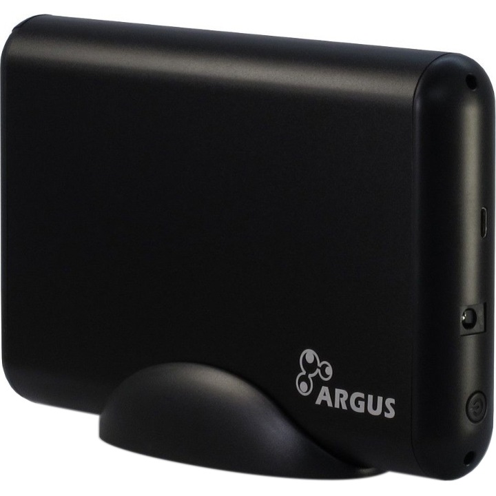 Rack Inter-Tech Veloce cu suport GD-35613-S3, USB 3.0, Negru