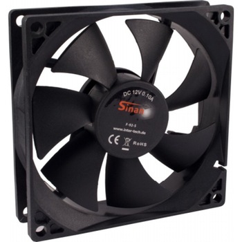 Ventilator Inter-Tech F-92-S, 92 mm Ventilator Inter-Tech F-92-S, 92 mm