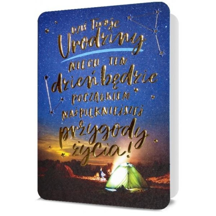 Karnet B6 Urodziny cu plic, Pan Dragon