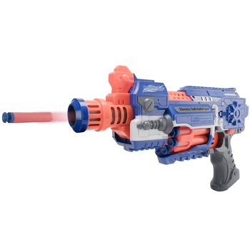 Pistol electric semi-automat pentru copii FIGHTER Albastru Pistol electric semi-automat pentru copii FIGHTER Albastru