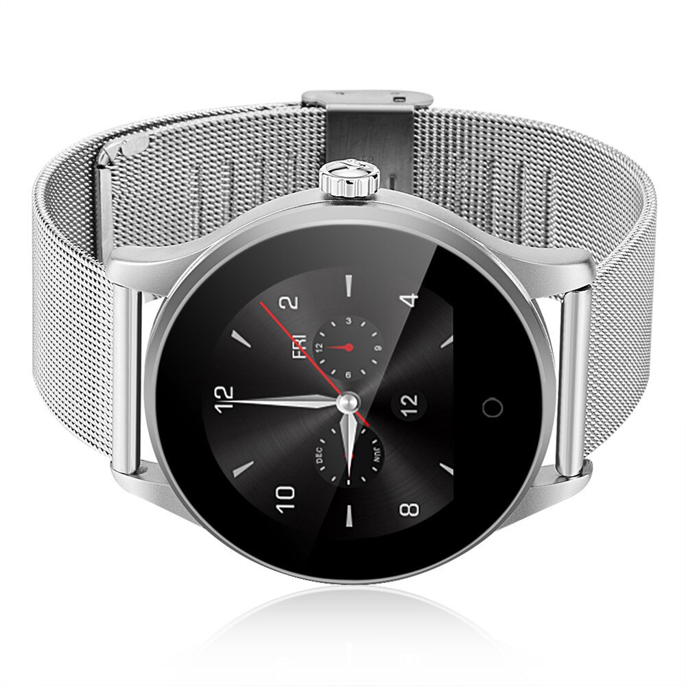Ceas Smartwach Elegance Stylish 88, Curea metalica, Design modern