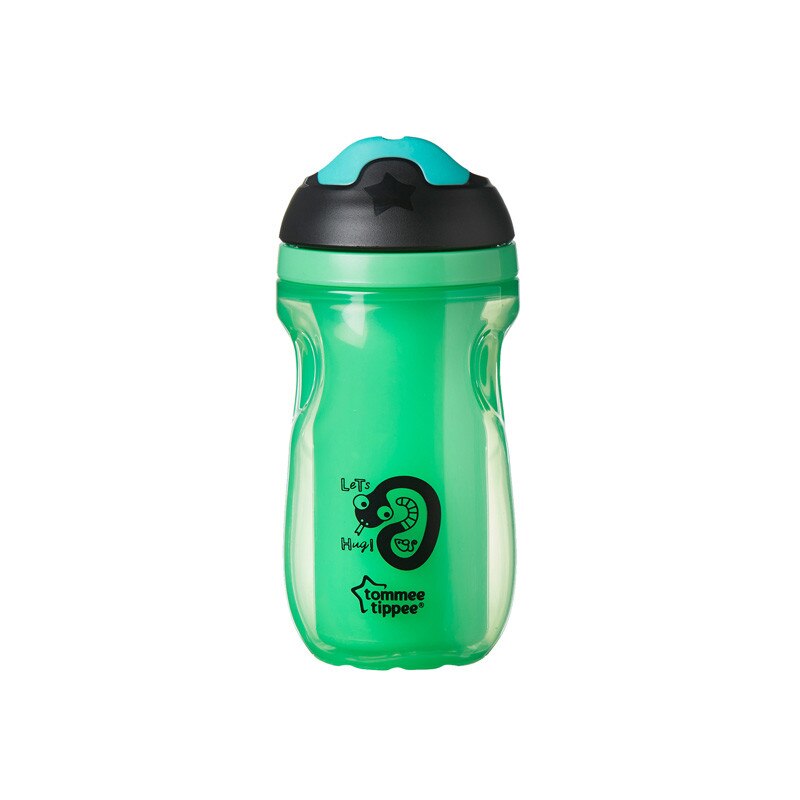 Cana premium Tommee Tippee Explora Sipper Izoterma, 260 ml, Verde