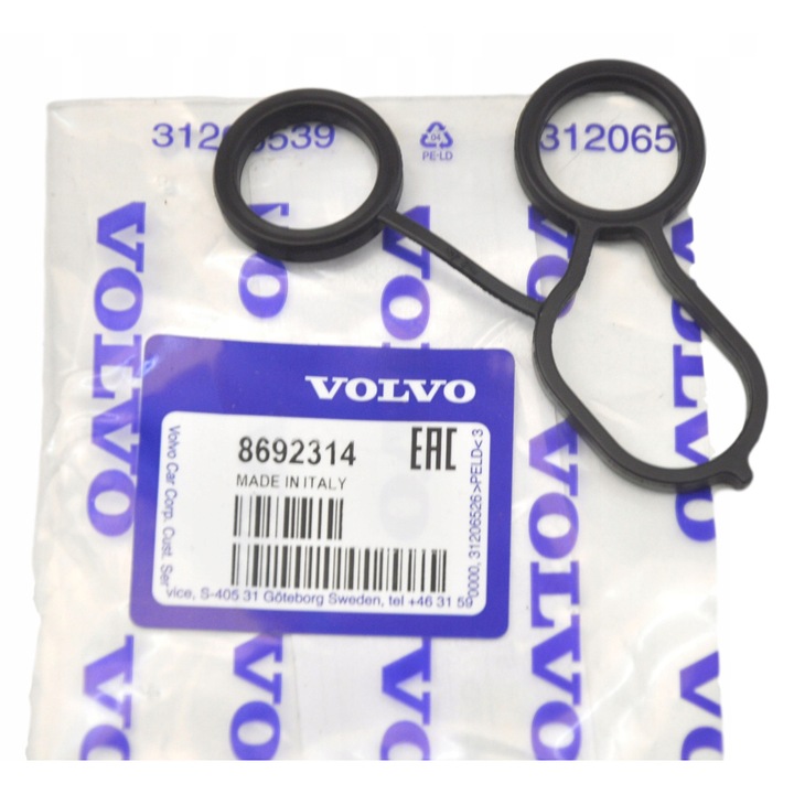 Garnitura baza filtru ulei Volvo, OE, 8692314, pentru modele C30, C70, S40, V50, S60, S80, V40, V60, V70