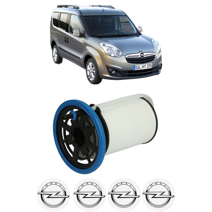 Filtru combustibil OPEL COMBO Tour (X12) 1.3 CDTI (C26, D26, E26, C05) din 2012 KW 66 CP 90 CMC 1248, Bosch, Auto, 4x Stickere auto cu OPEL