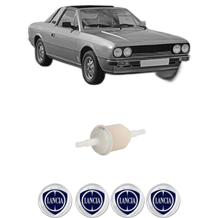Filtru combustibil LANCIA BETA Spider (828_) 2000 (828BS1) din 1976-1979 KW 88 CP 120 CMC 1995, Bosch, Auto, 4x Stickere auto cu LANCIA
