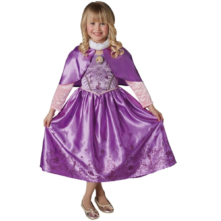 Costum Disney Printesa Rapunzel Royal iarna 2-3ani/ 104cm
