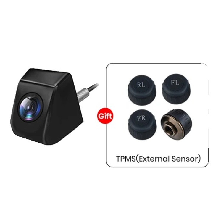 Camera auto DVR, 720P AHD, unghi larg 140, cablu 6m, HS13 TPMS