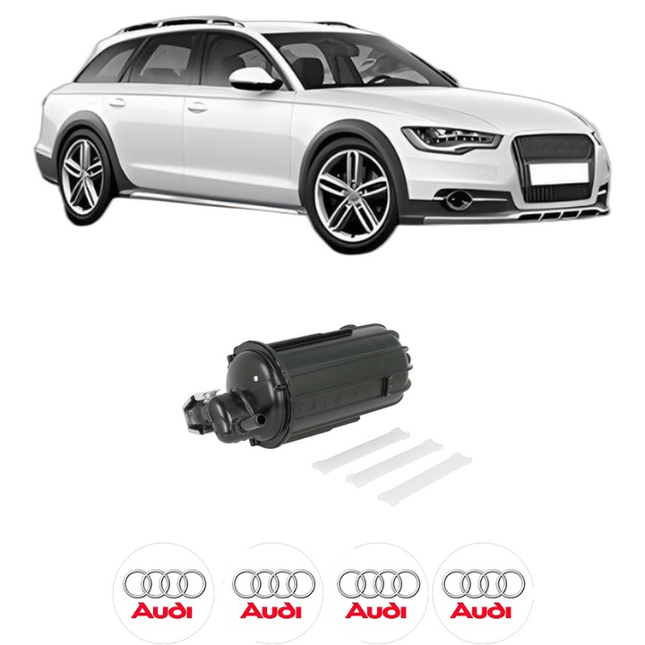Filtru combustibil AUDI A4 Allroad B8 (8KH) 2.0 TFSI quattro din 2013-2016 KW 162 CP 220 CMC 1984, Bosch, Auto, 4x Stickere auto cu AUDI