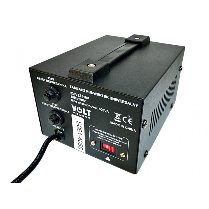 Transformator 220 - 110V AC Putere:500VA