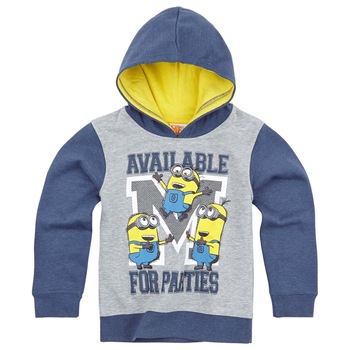 Hanorac baieti Minions, 12 ani, 152 cm Hanorac baieti Minions, 12 ani, 152 cm